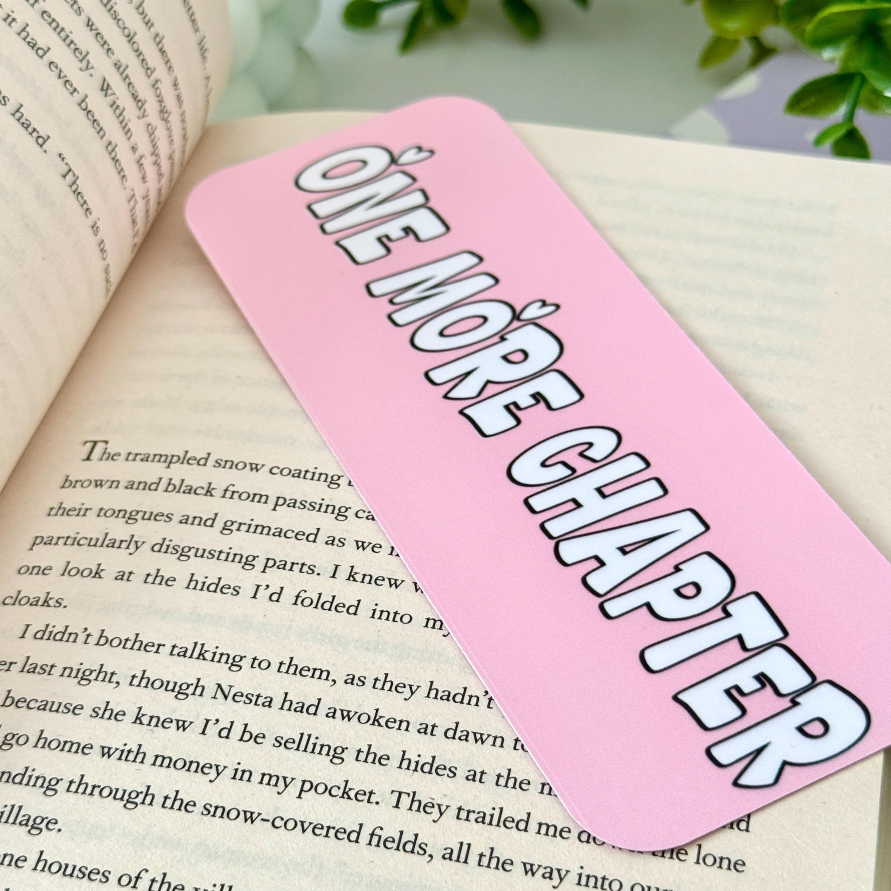 Pink Spicy Bookmark Collection Matte Bookmarks