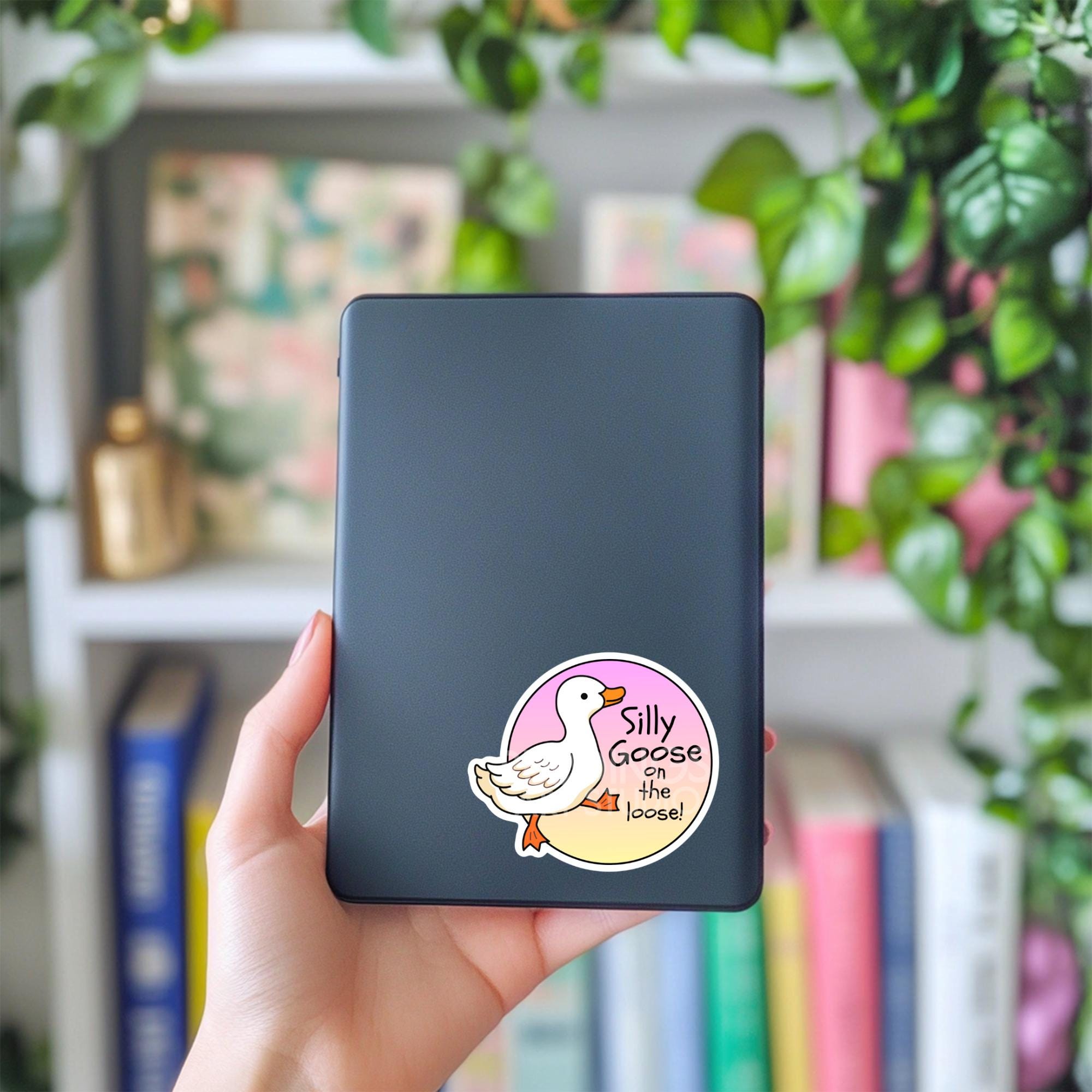 Silly Goose on the Loose, Funny Sticker