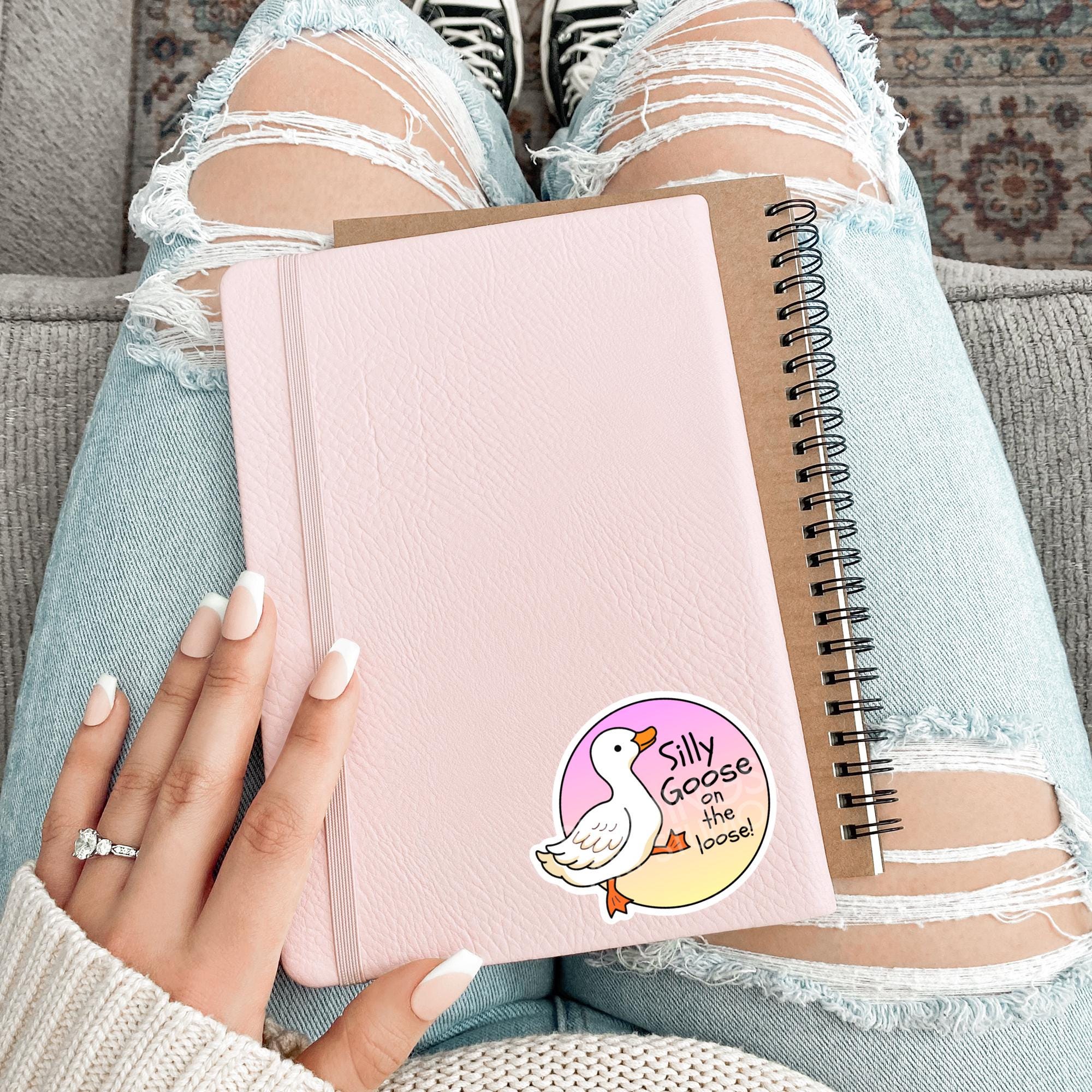 Silly Goose on the Loose, Funny Sticker