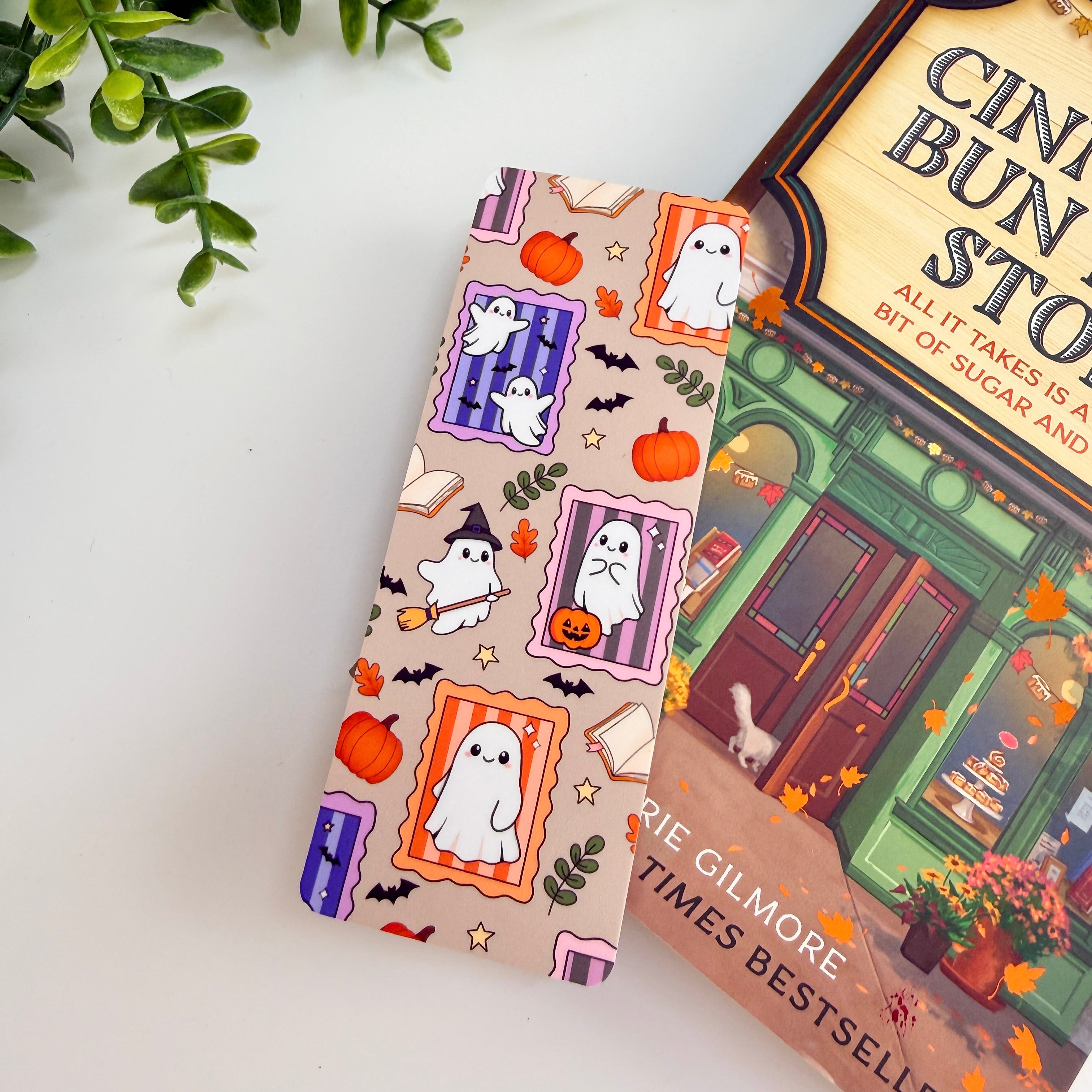 Ghosty Matte Laminated Bookmark