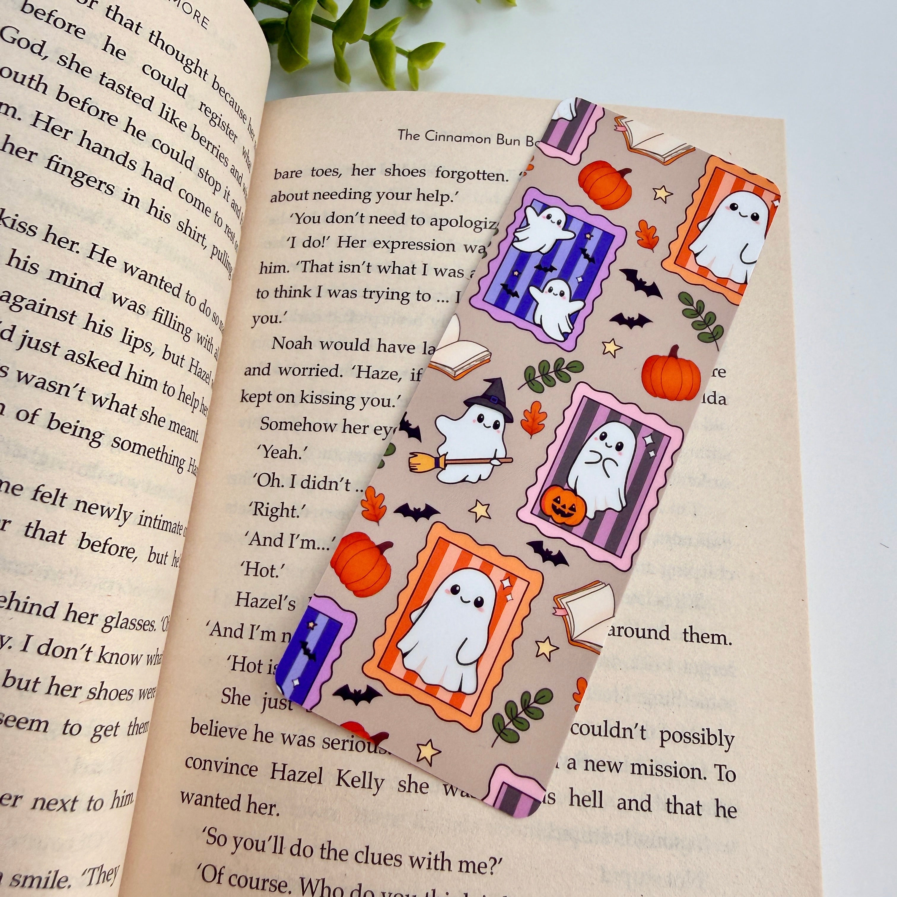 Ghosty Matte Laminated Bookmark