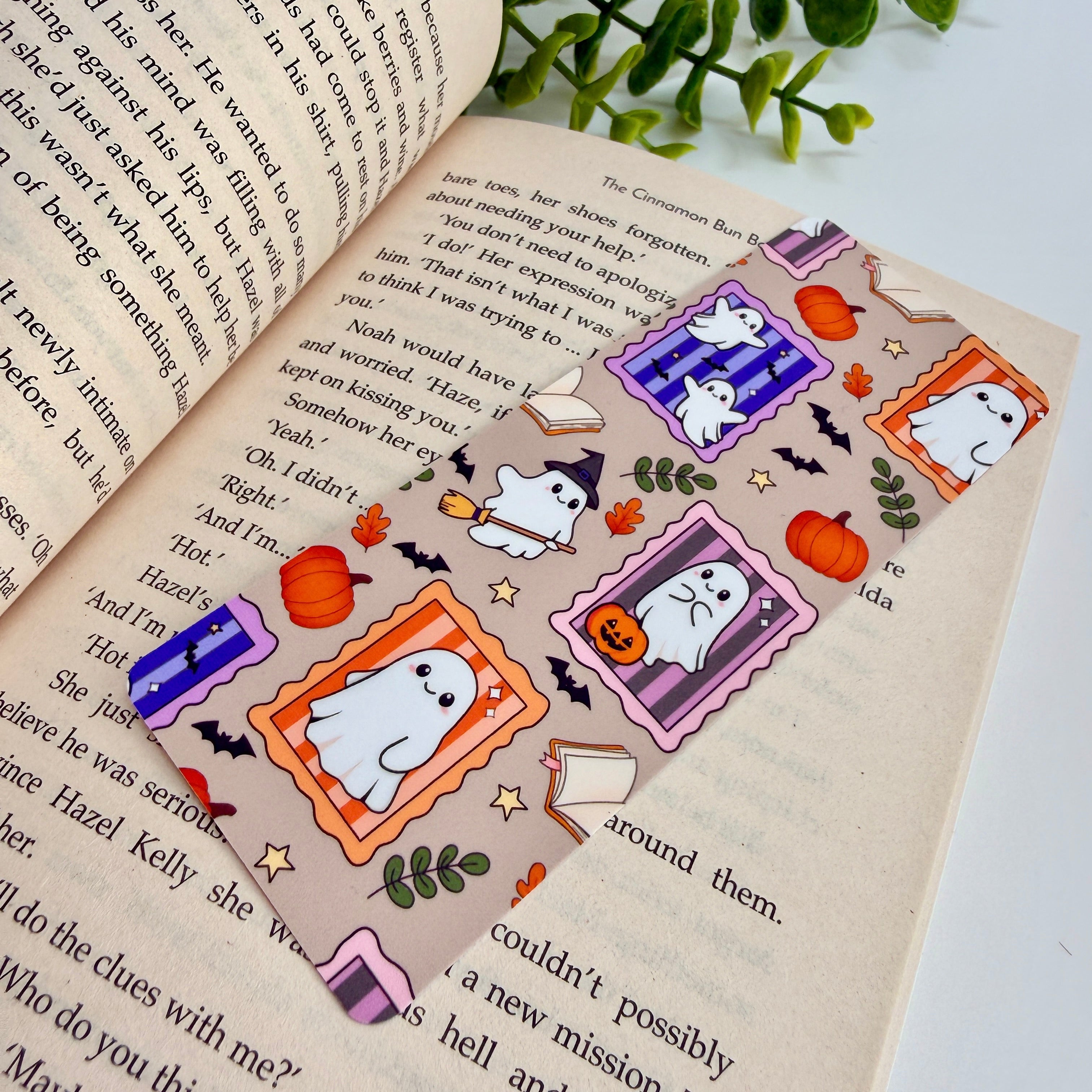 Ghosty Matte Laminated Bookmark