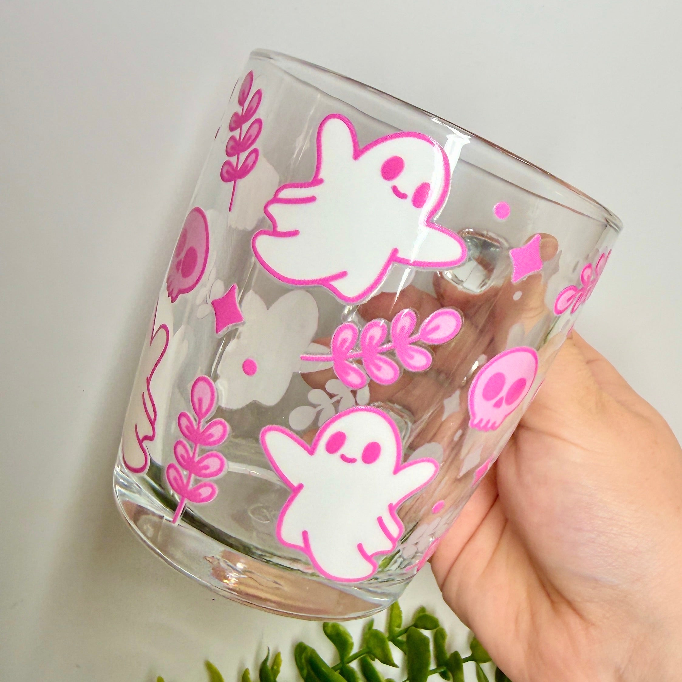Cute Ghosty Coffee/Tea Glass Mug