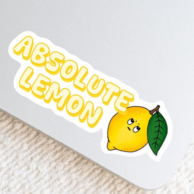 Absolute Lemon Sticker