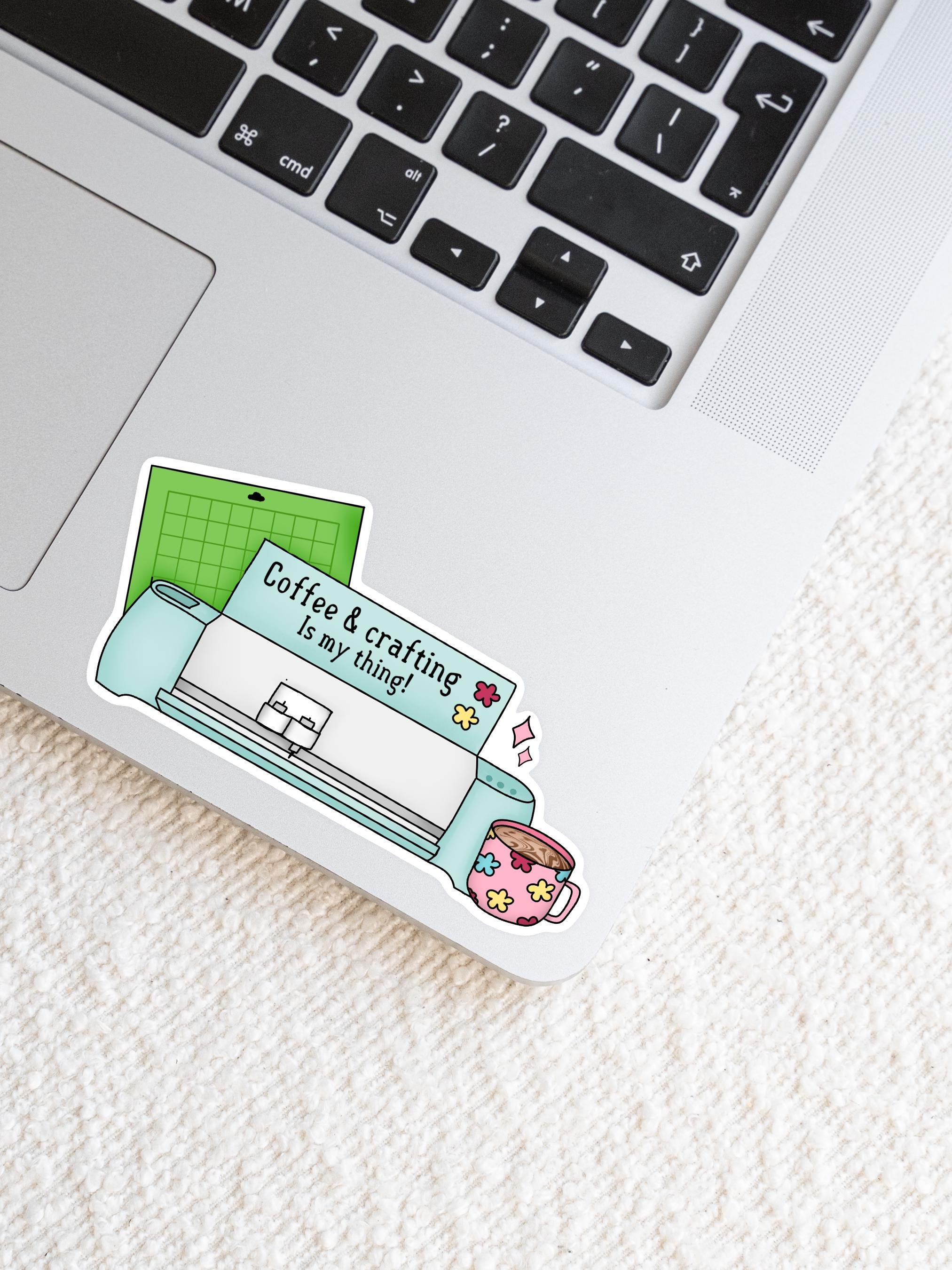Coffee & Crafting is my Thing Sticker