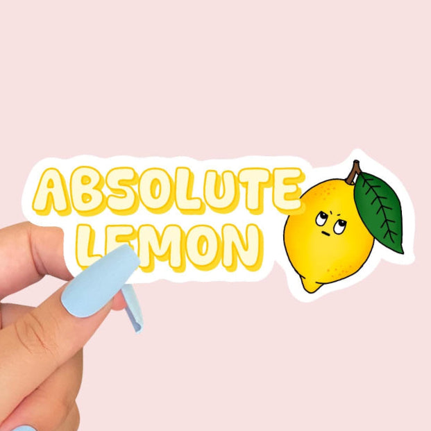Absolute Lemon Sticker